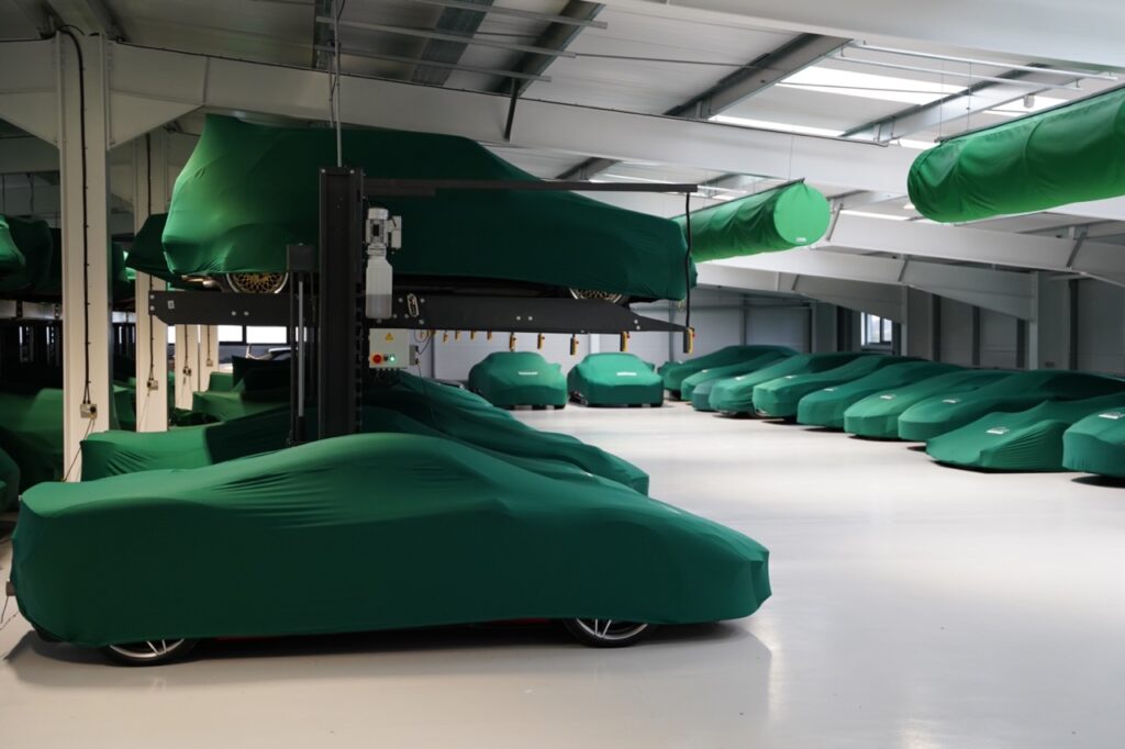 Hilton Moss newly expanded classic and exotic car storage