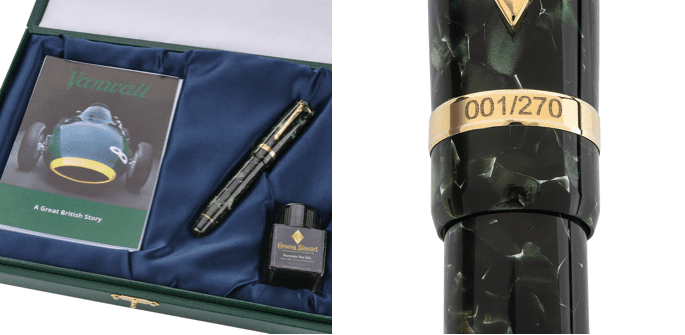 Conway Stewart British Luxury Pens are official partners of the Masters of Motoring